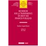 Recherche sur la transparence en droit des finances publiques