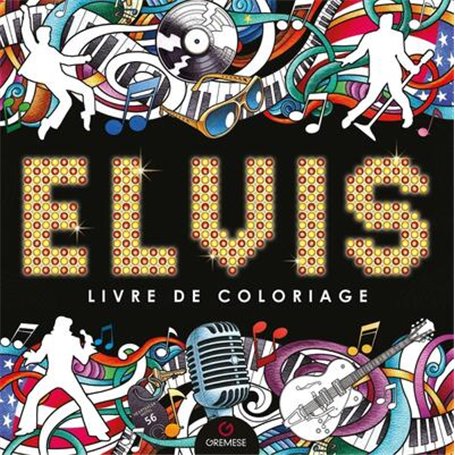 Elvis - Livre de coloriage