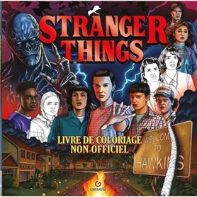 Stranger Things - Livre de coloriage