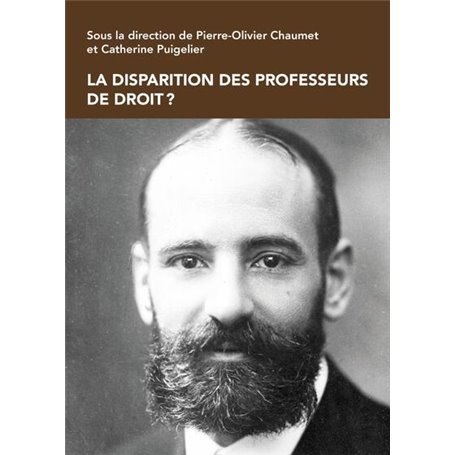 La disparition des professeurs de droit ?