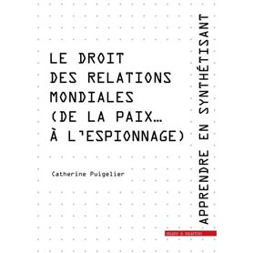 Apprendre en synthétisant Tome 6. Le droit des relations mondiales (de la paix... à l'espionnage)