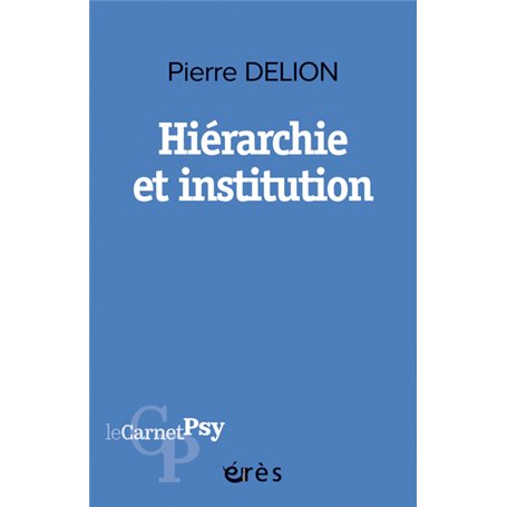 Hiérarchie et institution