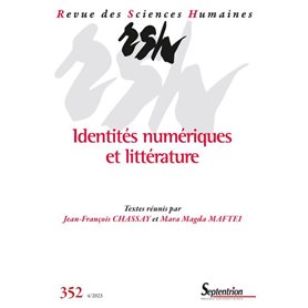 Identités numériques et littérature