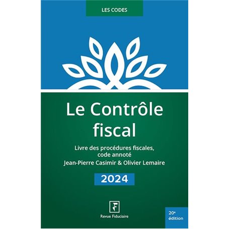 Le Contrôle fiscal 2024