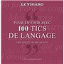 PLV de 5 exemplaires du guide 100 tics de langage qui nous rendent dingues