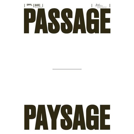 Passage-Paysage