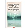 Lettre à Marcella précédé de Vie de Pythagore