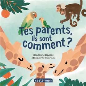 Mes imagiers tout carrés - Tes parents