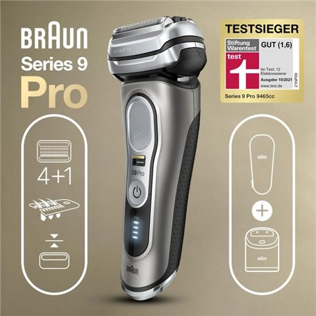 Tondeuse Braun Series 9 Pro 9485cc Wet&Dry (050142)