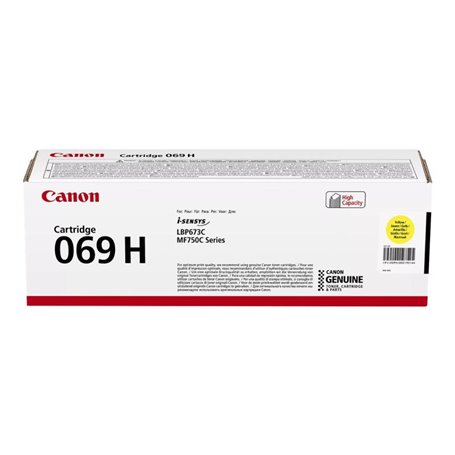 Cartouche Canon 069H Jaune Gelb (5095C004)