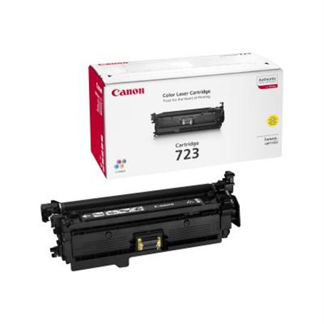 Canon 723Y Cartouche de toner 1 pièce(s) Original Jaune