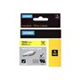 Dymo Gaine Thermorétractable 18058 Noir Jaune (S0718340)