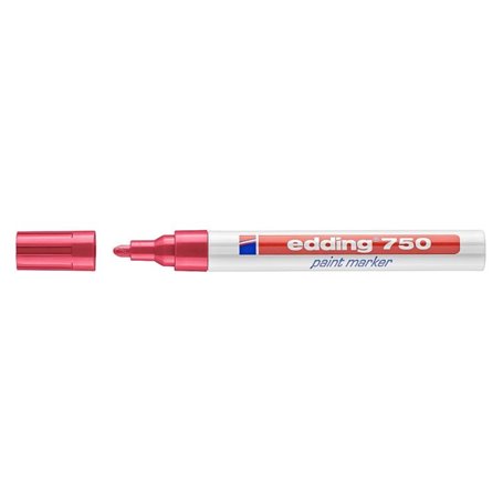 Marqueur peinture rouge Edding 750 (4-750002) (4750002)