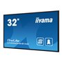 iiyama PROLITE Carte A numérique 80 cm (31.5") LED Wifi 500 cd/m² Full HD Noir Intégré dans le processeur Android 11 24/7