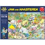 Puzzle de 1000 pièces Camping dans la forêt de Jumbo Jan van Haasteren (19086)