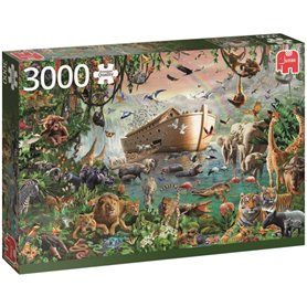 Collection de qualité supérieure Jumbo Die Arche Noah 3000 pièces Puzzle (82014)