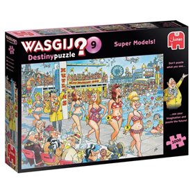 Jumbo Wasgij Destiny 9 Super Models ! Puzzle de 1000 pièces (81931)