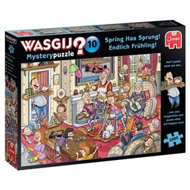Jumbo Wasgij Mystery 10 Enfin le printemps ! Puzzle de 1000 pièces (81905)