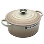 Le Creuset Signature Roaster rond de 22cm Meringue crème (21177227164430)