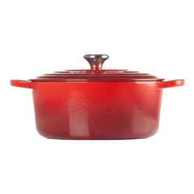 Le Creuset Signature Roaster rond 28cm rouge cerise (21177280602430)