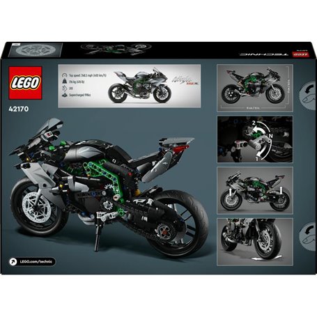 LEGO Technic Kawasaki Ninja H2R Motorcycle (42170)