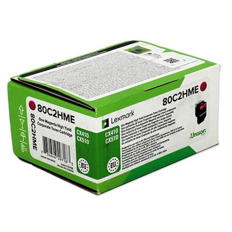 Lexmark 80C2HME Cartouche de toner 1 pièce(s) Original Magenta