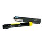 Cartouche Lexmark jaune (X950X2YG)