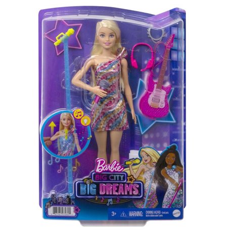Mattel Barbie Big City Dreams Malibu avec musique (GYJ23)