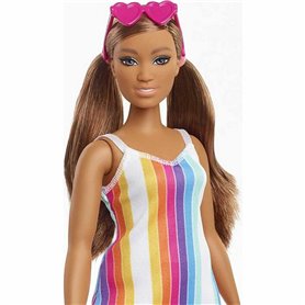 Mattel Barbie aime l'océan robe arc-en-ciel (GRB38)