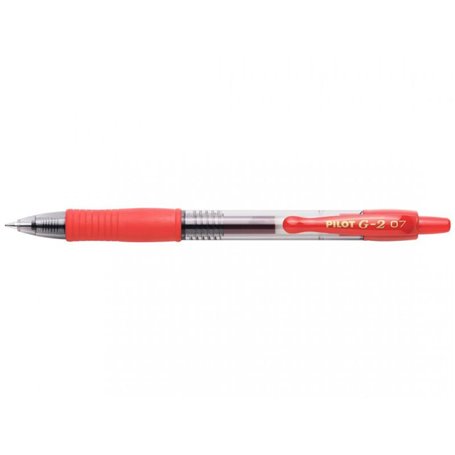 Stylo à encre gel Pilot G2 07 Red (BL-G2-7-R) (BLG27R)