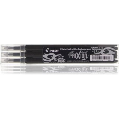 Ensemble de recharge pour stylo 3x Frixion Noir Schwarz (BLS-FR7-B-S3) (BLSFR7BS3)