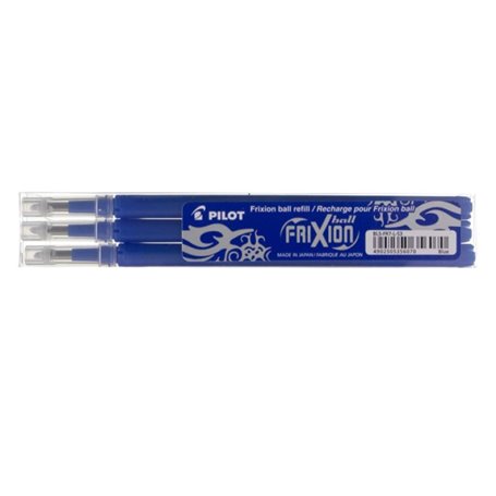 Ensemble de 3 recharges de stylo Pilot Frixion bleu (BLS-FR7-L-S3) (BLSFR7LS3)