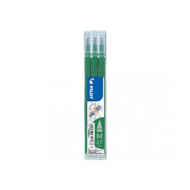 Ensemble de recharges pour stylo Pilot 3x Frixion vert (BLS-FR7-G-S3) (BLSFR7GS3)