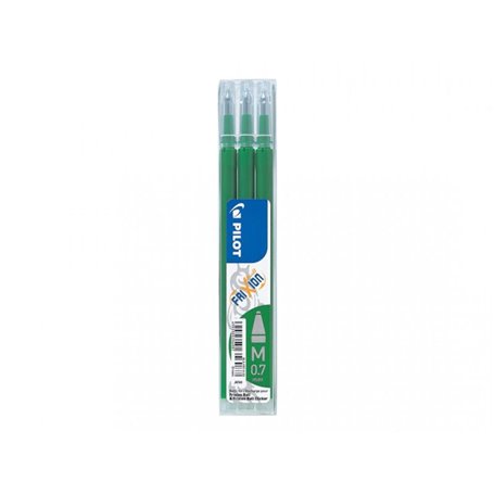 Ensemble de recharges pour stylo Pilot 3x Frixion vert (BLS-FR7-G-S3) (BLSFR7GS3)