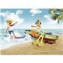 PLAYMOBIL Family Fun Voiture de plage avec remorque à canoë (70436)