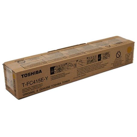 Toshiba Toner T-FC415EY TFC415EY Jaune Gelb (6AJ00000182) (6AJ00000289)