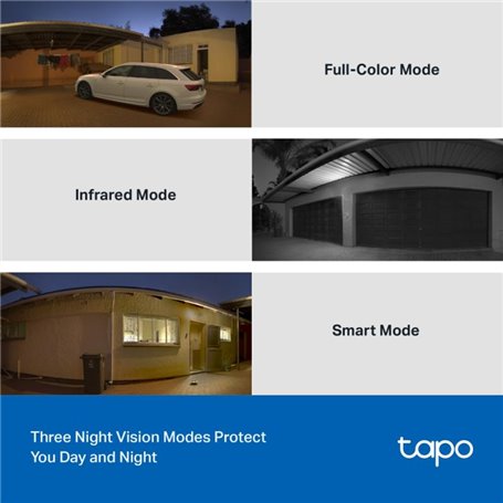 TP-Link Tapo C510W Dôme Caméra de sécurité IP Intérieure et extérieure 2304 x 1296 pixels Plafond
