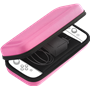 Pochette de protection rigide rose pour Nintendo Switch