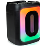 Enceinte Bluetooth® avec effets lumineux PARTY + micro filaire 30W Noire Party