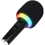 Microphone Bluetooth® PARTY MIC 3 15W avec effets lumineux Noir Party