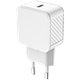 Chargeur maison USB C PD 65W Power Delivery GaN Blanc Bigben