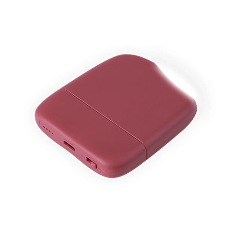 Powerbank 5000 mAh + Câble Multi Ice-P 28% Plastique recyclé Rouge Xoopar