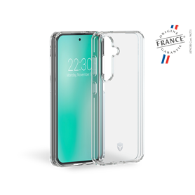 Coque Renforcée Samsung Galaxy S24 FEEL Origine France Garantie Transparente - Garantie à vie Force Case
