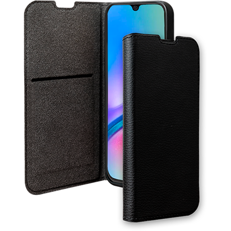 Etui Folio Wallet Samsung Galaxy A05s Support vidéo Noir - 65% Plastique recyclé Certifié GRS Bigben