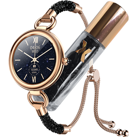 Montre connectée Bijoux FW51 Cristal Noir Maxcom