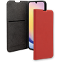 Etui Folio Wallet Samsung Galaxy A05s Support vidéo Rouge - 65% Plastique recyclé Certifié GRS Bigben