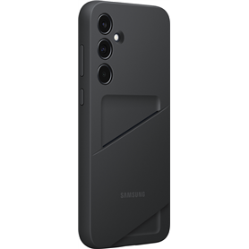 Coque Samsung G A35 5G souple Ultra fine avec porte-carte intégré Noir Samsung