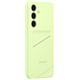 Coque Samsung G A35 5G souple Ultra fine avec porte-carte intégré Vert Clair Samsung