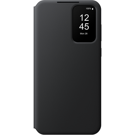 Etui Folio S View Cover Noir pour Samsung G A55 5G Samsung