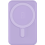 Powerbank USB A+C 5000mAh + Induction 5W Compatible MagSafe Violet Bigben